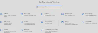 Configuración de *Windows*.
