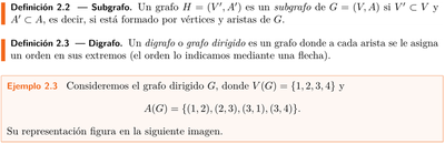 Definición del conjunto en su propia línea.