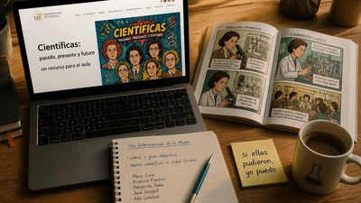 Científicas: pasado, presente y futuro (cómic + corto) featured image