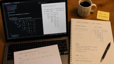 ¿Cómo dividir polinomios con LaTeX en conjuntos finitos? featured image