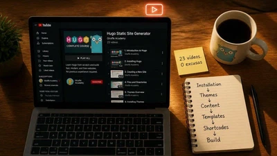 Curso de Hugo en YouTube featured image