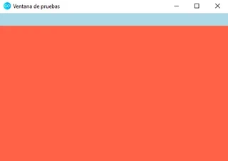 Modificando las propiedades del frame