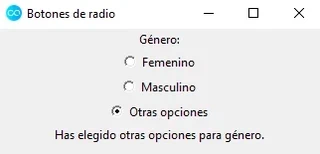 Añadiendo una nueva opción a las disponibles