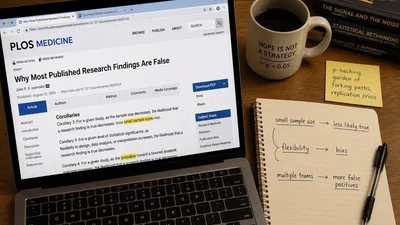 Porqué la mayoría de los resultados en investigación son falsos featured image