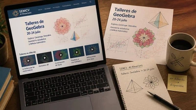 Vídeos de los talleres de GeoGebra 2020 de la SEMCV featured image