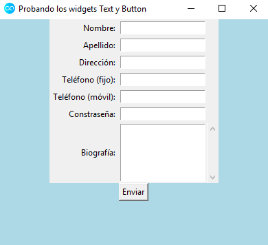 Primer contacto con la clase `Button`.